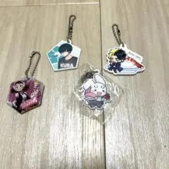 くら寿司　びっくらポン　ラバーキーホルダーセット