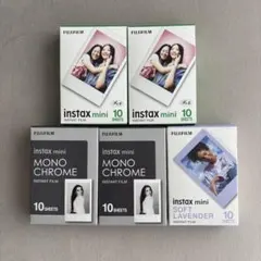 FUJIFILM instax mini インスタントフィルム　各種 10枚入り