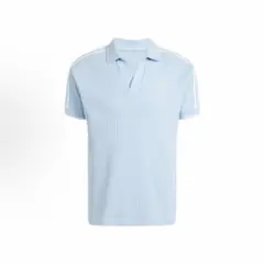 新品XS Adidas ポロシャツ 半袖 ワッフル ニット KC0690