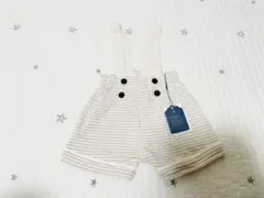 新品未使用 コトリ ボーダー柄サロペット