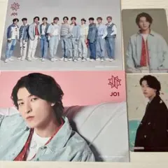 JO1 金城碧海 KIZUNA ポストカード クリアトレカ