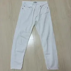 ZARA WOMAN ホワイトデニムパンツのサムネイル