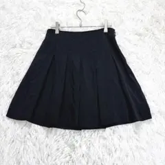 セシルマクビー　ミニスカート　ブラック　プリーツ　フレア　可愛い　裏地付き　Sのサムネイル