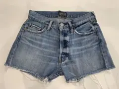 MOUSSY デニム ショートパンツ カットオフ ショーパン サイズ2のサムネイル