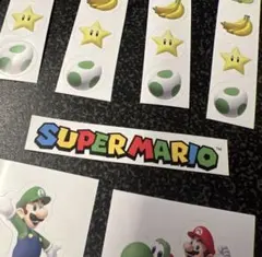 匿名配送メルカリ便　スーパーマリオ シールセット