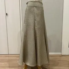 美品⭐︎coca ベージュ フレアスカート　Mサイズ　薄手