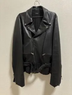 ディアスキン シングルライダースジャケット ATTACHMENT 鹿革 M - メルカリ