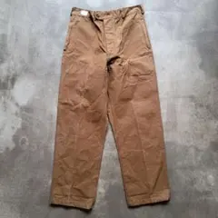 90sフランス国鉄フレンチワーク レイルロードパンツ ダック生地