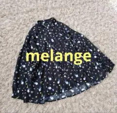 melange ノーカラー柄シャツ ブラウスのサムネイル