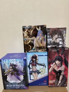 デート・ア・ライブ　フィギュア　まとめ売り　５体