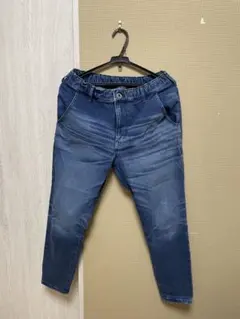 EDWIN ダークブルースリムフィットデニムパンツ