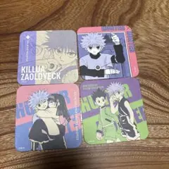 HUNTER×HUNTER アートコースター4枚セット　キルア