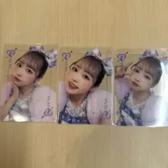 FRUITS ZIPPER クリアトレカ プードル衣装　仲川瑠夏　コンプリート