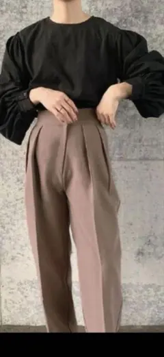 SELECT MOCAボリュームスリーブブラウス