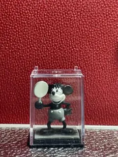 ミッキーマウス フィギュア モノクロ 白黒 レトロ レア 昔 懐 かわいい