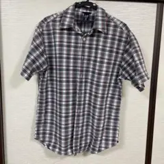 【美品】　GAP 半袖チェックシャツ Mサイズ