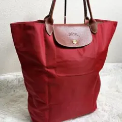 希少✨ ロンシャン トートバッグ ルプリアージュ カバス フランス製 A4収納のサムネイル