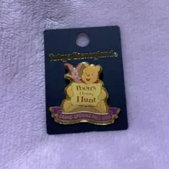 プーさん ハニーハント 2000年オープン記念ピンバッジ ディズニーランド