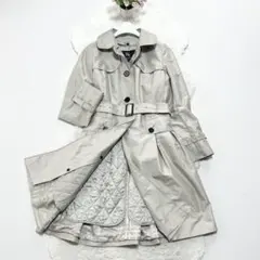 BURBERRY*バーバリーロンドン　ロングトレンチコート　2way ライナー