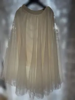 fifthチュール　ロング　スカート