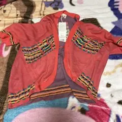 チチカカ 半袖 カーディガン