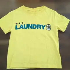 LAUNDRY キッズ Tシャツ イエロー サッカー