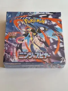 (シュリンク付・新品未開封)　ポケモンカードゲーム ニンジャスピナー 1BOX