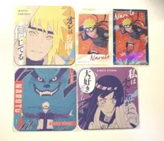 NARUTO疾風伝 アートコースター サスケ イタチ 我愛羅 ジャンプ