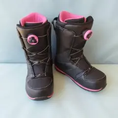 Morrow スノーボードブーツ 24cm ブラック ピンク US7