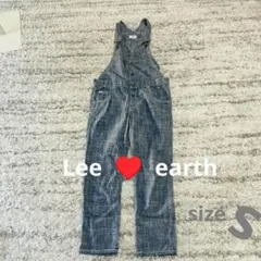 Lee × earth music&ecology コラボサロペットデニム