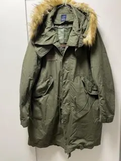 BACK NUMBER モッズコート ライナー付き　メンズL オリーブ