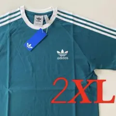 【新品】アディダスオリジナルス 2XL クラシック スリーストライプ Tシャツのサムネイル