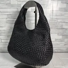 美品　シビラ Sybilla ハンドバッグ　イントレチャート メッシュ　ホーボーのサムネイル
