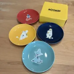 ムーミンキャラクター皿4枚セット