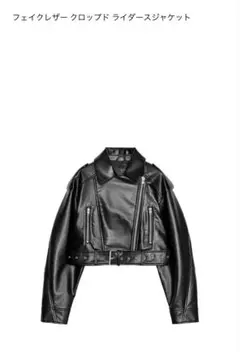 ZARA ライダースジャケット