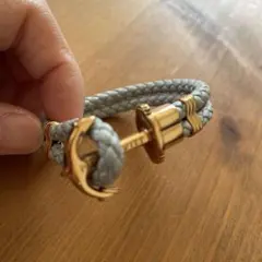 PAUL SMITH グレー レザーブレスレットのサムネイル