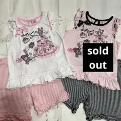 新品☆メゾピアノ☆ベリエちゃんティーパーティシリーズ？セットアップ