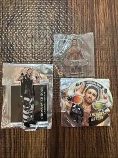 アンソニー・グリーン　プロレス　ノア　缶バッジ キーホルダー　アクスタ　アクキー