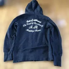 フルジップパーカー ダークグレー