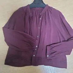 グリーンレーベル長袖シャツ ボタン付き