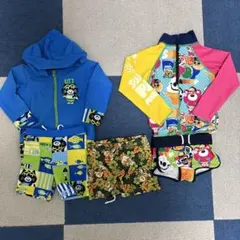 ベビー水着 男の子用 3点セット