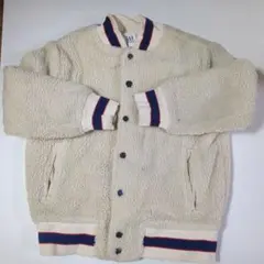 GAP KIDS ボアジャケット Sサイズ クリームのサムネイル
