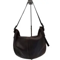 coach コーチ　ショルダー　ハーフムーン　y2k　フリンジ