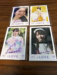 LOVE ミニフォト 大谷映美里 みりにゃ レア込み8枚セット - メルカリ