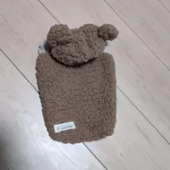 クマ耳付きフード ブラウンペット服