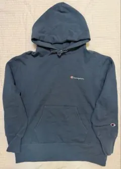 Champion プルオーバー パーカー ブルー