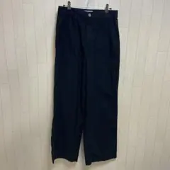 Healthy DENIM SLOBE別注 バックサテンワイドパンツ 25