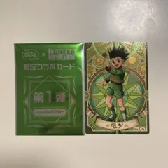 銀だこ HUNTER×HUNTER 限定コラボカード 第1弾 ゴン