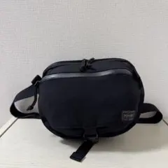 【新品同様】PORTER ポーター クランカーズ ボディバッグ　黒　09707