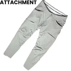 定価3万 ATTACHMENT ストレッチツイルイージーバイカーカーゴパンツ 1のサムネイル